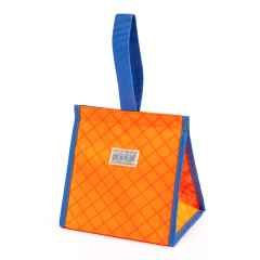 *BLUE LUG* cooler bag (ecopak orange/blue)