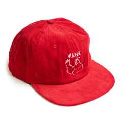 *BLUE LUG* michel cap (corduroy/red)