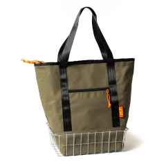 *HUNGRY* fancy tote 137 (canvas/khaki)