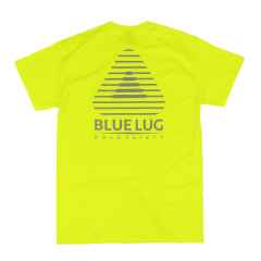 *BLUE LUG* safety t-shirt (flash yellow)