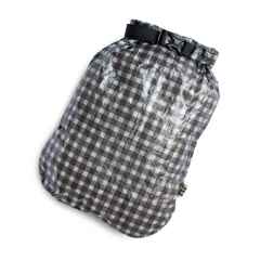 *FAIRWEATHER* FRIDAY dry sack (dyneema/gingham black)