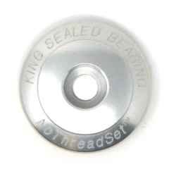 *CHRIS KING* stem cap (silver)