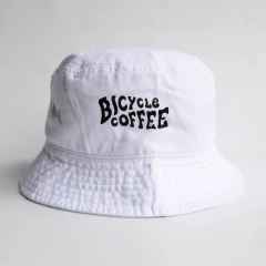 *BICYCLE COFFEE* wave logo hat (white)