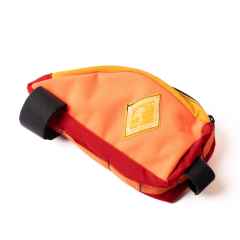 *ATMOSPHERE MOUNTAIN WORKS* top tube whale bag (orange/yellow)