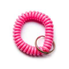 *SUPER COIL* wrist key coil (light pink)