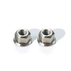 *RUNWELL* elite hub nut (silver)　