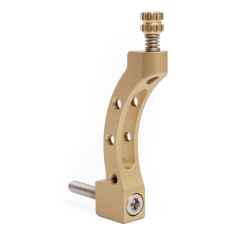 *SHOVEL RESEARCH* fork mounted cable hanger (gold)