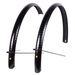 *VELO ORANGE* hammered fenders (black)