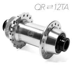 *FAIRWEATHER* all road hub front (silver)