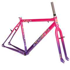*MASTER BIKE CO* courttek v2 frame (pink/purple)