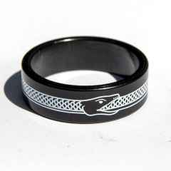 *MASH* ouroboros spacer (10mm/black)