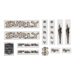 *SURLY* ogre new frame decal set (metallic tan)　