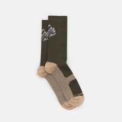 *PORTAL* pattern active sock (dusky green)