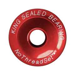 *CHRIS KING* stem cap (bold/red)