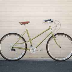 Rivendell サドル 新品 RIVENDELL* joe appaloosa frame set (sergio green) - BLUE LUG