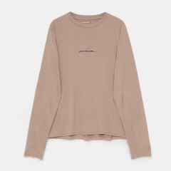 *PORTAL* lateral peak long sleeve t-shirt (desert taupe)