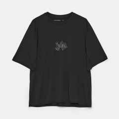 *PORTAL* lateral peak short sleeve t-shirt (black beauty)