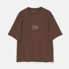 *PORTAL* lateral peak short sleeve t-shirt (slate black)
