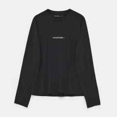 *PORTAL* lateral peak long sleeve t-shirt (black beauty)