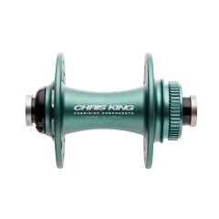 *CHRIS KING* R45 disc road hub front (matte jade/center lock)