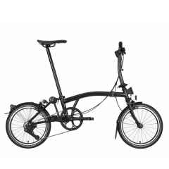 *BROMPTON* P-line urban complete bike (midnight black metallic)