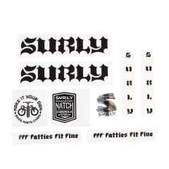 *SURLY* born to lose frame decal (black)