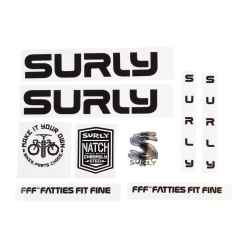 *SURLY* intergalactic decal set (black)