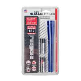 MAGLITE* mini maglite led 2aa flashlight (blue) - BLUE LUG ONLINE