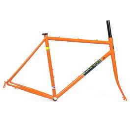 BLACK MOUNTAIN CYCLES* road frame set (orange) - BLUE LUG