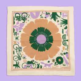 SWIFT INDUSTRIES* campout 2026 bandana (beige) - BLUE LUG ONLINE STORE
