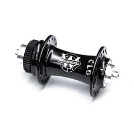 WHITE INDUSTRIES* CLD QR/15TA disc hub front (black) - BLUE