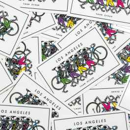 TEAM DREAM* dead team LA sticker - BLUE LUG ONLINE STORE