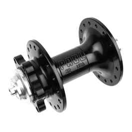 PAUL* disk fhub front hub (black) - BLUE LUG ONLINE STORE