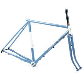 SINGULAR CYCLES* peregrine frame set (blue) - BLUE LUG