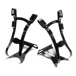 COLNAGO ALE トゥークリップ 黒／銀 コルナゴ Colnagoトゥークリップ