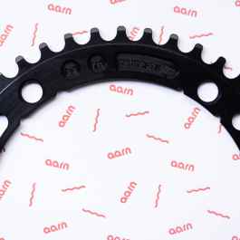 AARN* track chainring 43T (black) - BLUE LUG ONLINE STORE