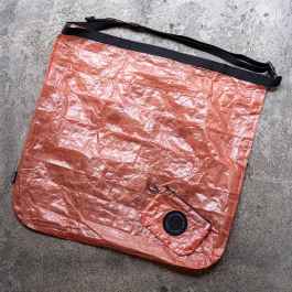 未使用品 フェアウェザー パッカブルショルダーバッグ ダイニーマ ブラック FAIRWEATHER* road sacoche (dyneema black) - BLUE LUG ONLINE