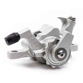 PAUL* klamper flat mount disc calliper (silver/orange