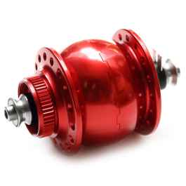 SON NABENDYNAMO* SON delux centerlock disc (red) - BLUE LUG