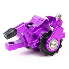 PAUL* klamper post mount disc calliper (purple/black) - BLUE