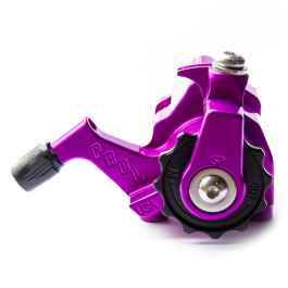 PAUL* klamper flat mount disc calliper (purple/black) - BLUE