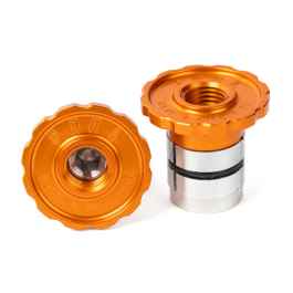 PAUL* bar end plug (orange) - BLUE LUG ONLINE STORE