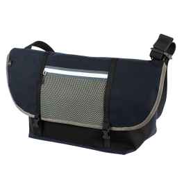 ダークブルー メッセンジャーバッグ BLUE LUG* the messenger bag (custom/black/navy/grey) - BLUE
