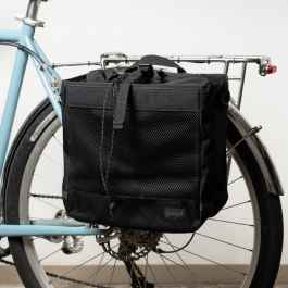 BLUE LUG* grocery pannier (all black) - BLUE LUG ONLINE STORE