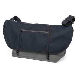 BLUE LUG* the messenger bag (navy/charcoal/pocket) - BLUE LUG