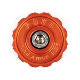 PAUL* klamper stem top cap (orange) - BLUE LUG ONLINE STORE