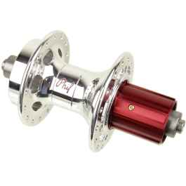 PHIL WOOD* iso disc hub rear (silver) - BLUE LUG ONLINE STORE