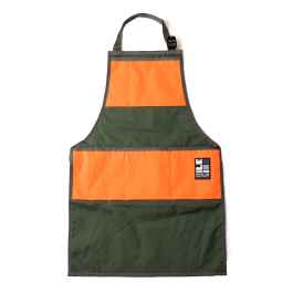 ILE* work apron (cordura forest/x-pac blaze) - BLUE LUG