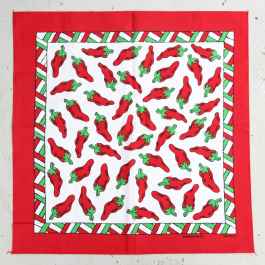 BL SELECT* bandana (red peppers) - BLUE LUG ONLINE STORE