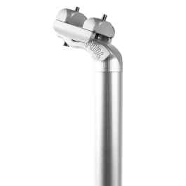 希少稀な handsome and tall PAUL* seatpost ONLINE LUG BLUE - (silver) 直径27.2mm